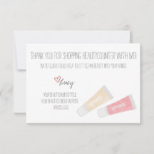 Beautycounter Hand gezeichnet Jellies Dankeschön K