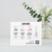 Beautycounter Skincare Regimens Einladung Postcar (Stehend Vorderseite)