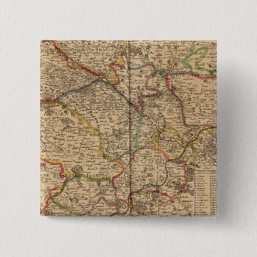 Beauvais Frankreich Button (Vorderseite)