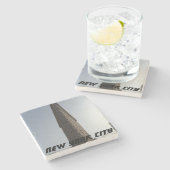 Beaux-Arts Architecture - Bezirk Flatiron, NYC Steinuntersetzer (Seitenansicht)