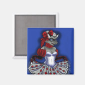 Beaux Arts Cat Magnet (Vorderseite/Rückseite)