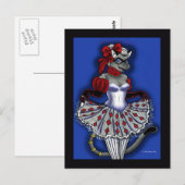 Beaux Arts Cat Postkarte (Vorne/Hinten)
