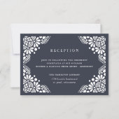 Beaux Arts Empfang Card | Tinte Einladung (Vorderseite)