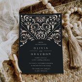 Beaux Arts | Vintag Art Deco Wedding Folieneinladung