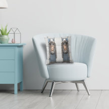 Beaux Arts Walrus Skulptur Custom Monogram