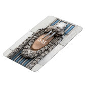 Beaux Arts Walrus Skulptur Custom Monogram Magnet (Linke Seite)