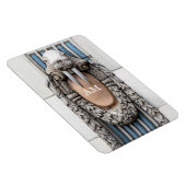 Beaux Arts Walrus Skulptur Custom Monogram Magnet (Rechte Seite)