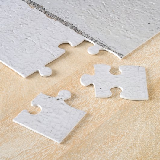 Beaux Arts Walrus Skulptur Custom Monogram Puzzle (Seite)