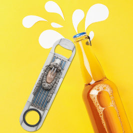 Beaux Arts Walrus Skulptur Custom Monogram Speed Flaschenöffner