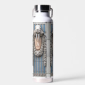 Beaux Arts Walrus Skulptur Custom Monogram Trinkflasche (Vorne)