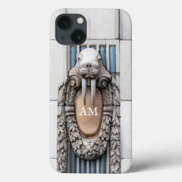 Beaux Arts Walrus Skulptur Custom Monogramm Case-Mate iPhone Hülle