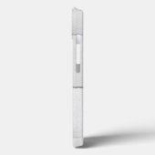 Beaux Arts Walrus Skulptur Custom Monogramm Case-Mate iPhone Hülle (Rückseite / Links)