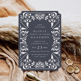 Beaux Arts Wedding Einladung | Tinte