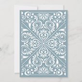 Beaux Arts Wedding Einladung | Tourmaline (Rückseite)