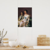 Beaux - Frau Theodore Roosevelt und Tochter Ethel Poster (Küche)