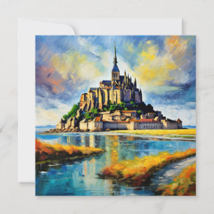 BEAUX Le Mont-Saint Michel Feiertagskarte