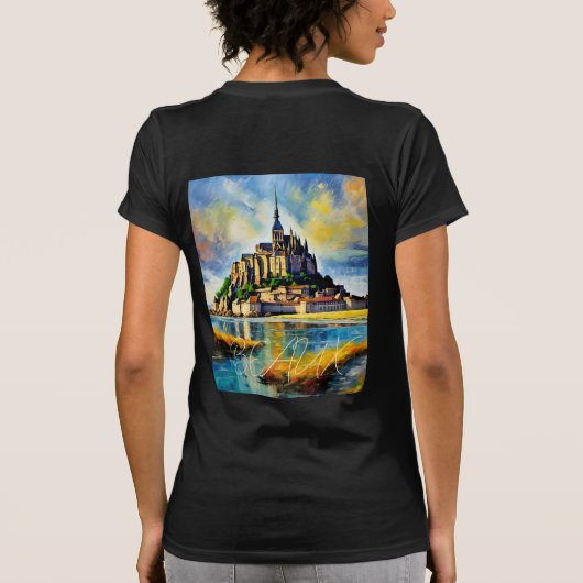 BEAUX Le Mont-Saint Michel T-Shirt (Rückseite)