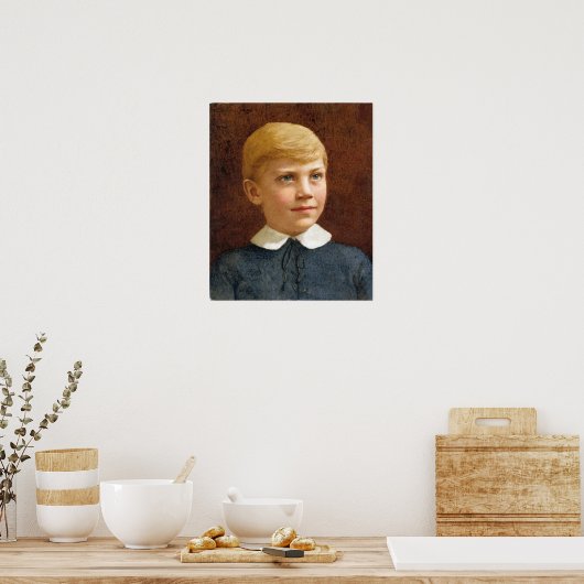 Beaux - Plaque Poster (Küche)