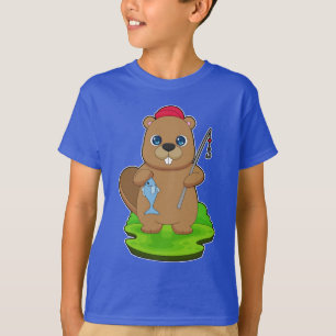 Beaver Angler Fish T-Shirt