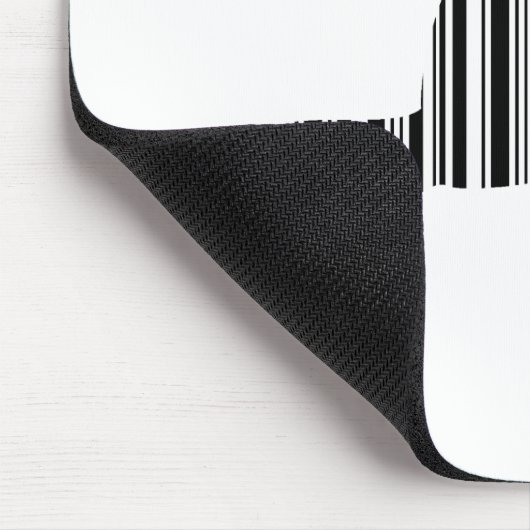 BEAVER BAR CODE - Muster für Tierstrichcode Mousepad (Ecke)