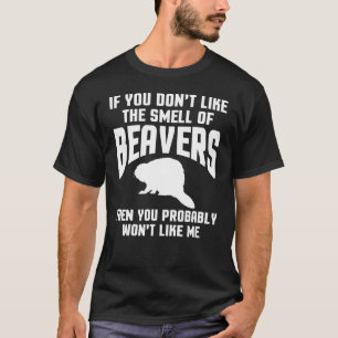 Beaver-Bekleidung, Phantastisches Biberdesign T-Shirt