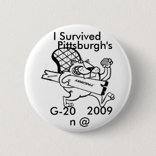 beaver Bewegung, ich überlebte, G-20, 2009, n @, Button