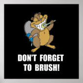 Beaver Brush Poster (Vorne)