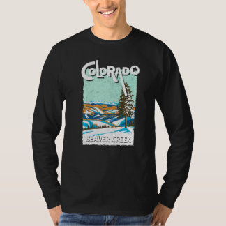 Beaver Creek Colorado Berg Staat Rocky Mountai T-Shirt