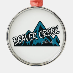 Beaver Creek Colorado Berge Ornament Aus Metall