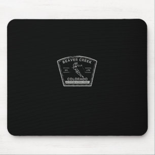 Beaver Creek Colorado Langschläfer Schnee Skifahre Mousepad