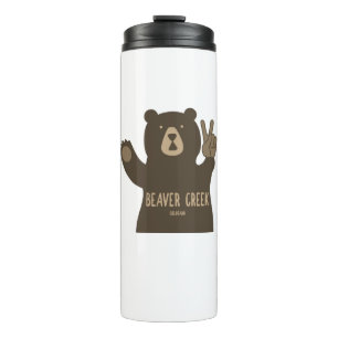Beaver Creek Colorado Peace Bär Thermosbecher