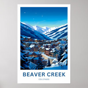Beaver Creek Colorado Reisedrucke Poster