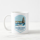 Beaver Creek Colorado Ski Abzeichen Kaffeetasse (Links)
