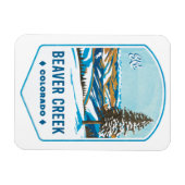 Beaver Creek Colorado Ski Abzeichen Magnet (Horizontal)