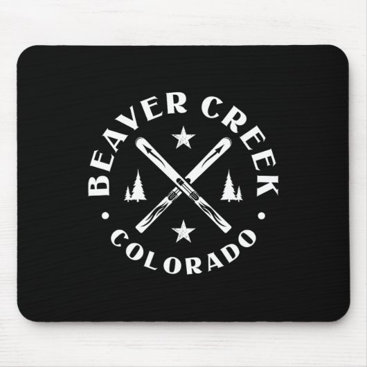 Beaver Creek Colorado Skifahren Ski Mousepad (Vorne)