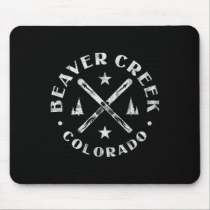 Beaver Creek Colorado Skigebiet Skifahren Skifahre Mousepad