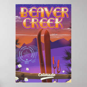 Beaver Creek Colorado Skiposter Poster