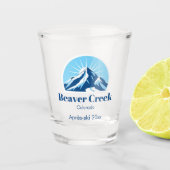 Beaver Creek Colorado USA après-ski souvenir Schnapsglas (Vorderseite)