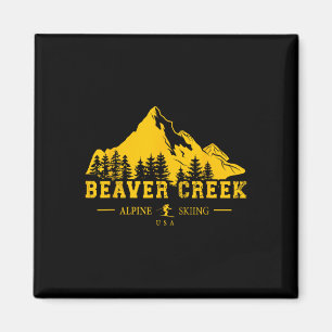 Beaver Creek Colorado Usa Skigebiet Alpin Skifahre Magnet