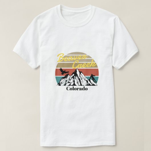 Beaver Creek ski - Colorado T-Shirt (Design vorne)