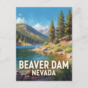 Beaver Dam State Park — Nevada Postkarte