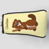 Beaver Design Golf Headcover (Vorderseite)