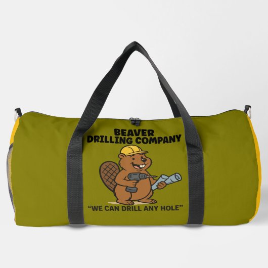 Beaver Drilling Company Duffle Bag (Rückseite)