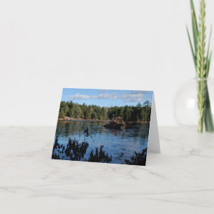 Beaver Hut Notecard - 1 Karte