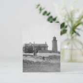 Beaver Island Head Lighthouse Postkarte (Stehend Vorderseite)