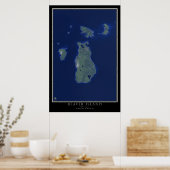 Beaver Island Michigan Highlights Poster (Küche)