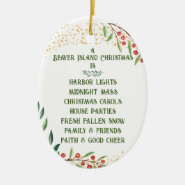 Beaver Island Weihnachtsschmuck