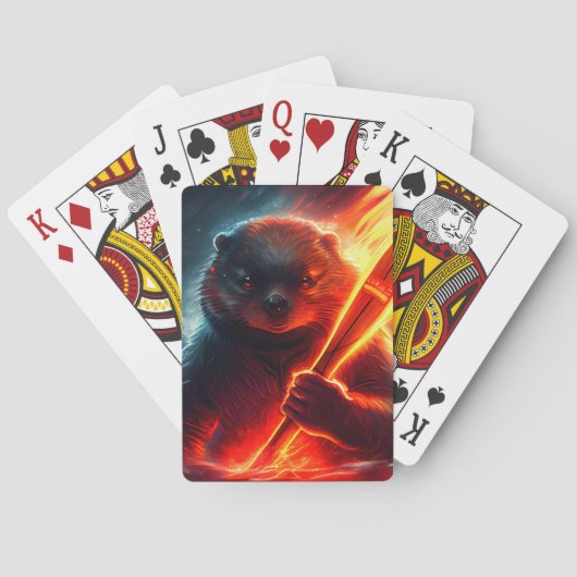 Beaver-Karten Spielkarten (Rückseite)