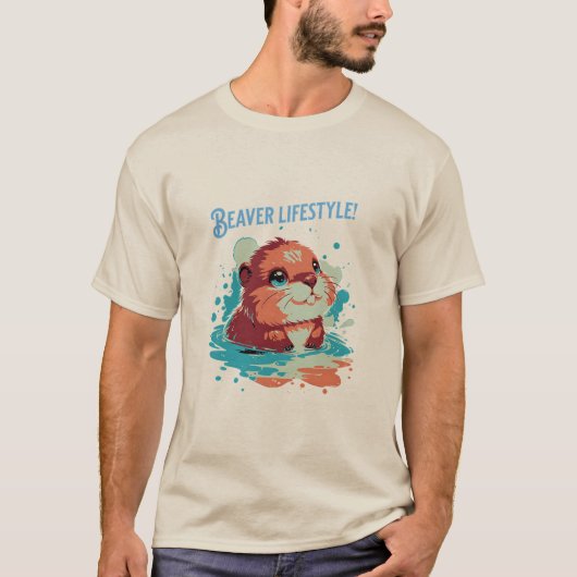 Beaver Lifestyle T - Shirt (Vorderseite)