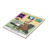 Beaver Living Wills Rick London Funny Fliese (Seite)